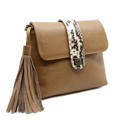 Cross body de piel modelo Astrid